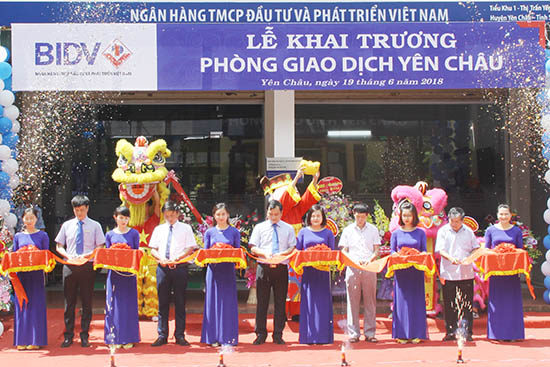 BIDV Chi nhánh Sơn La: Khai trương phòng giao dịch Yên Châu