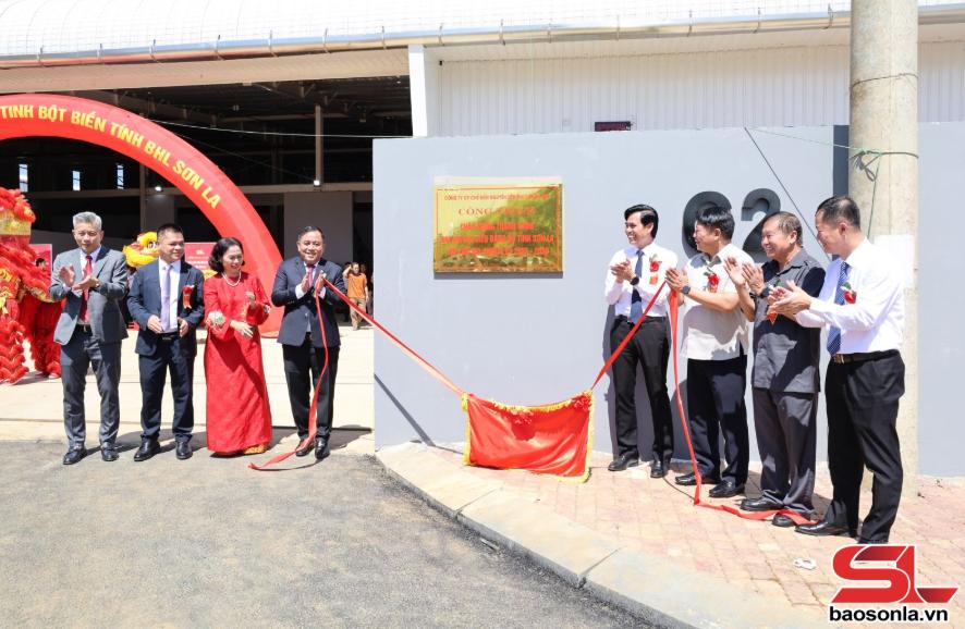 Khánh thành Nhà máy tinh bột biến tính BHL Sơn La