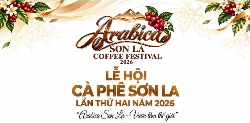 Lễ hội Cà phê Sơn La lần thứ hai năm 2026