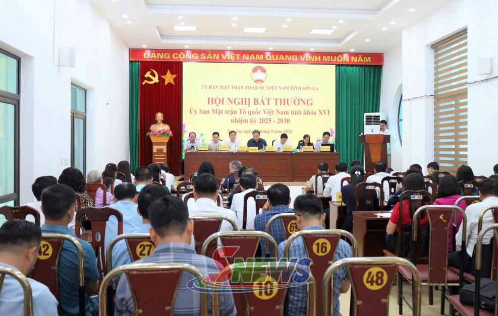 Hội nghị bất thường kiện toàn nhân sự Ủy ban MTTQ Việt Nam tỉnh khóa XVI