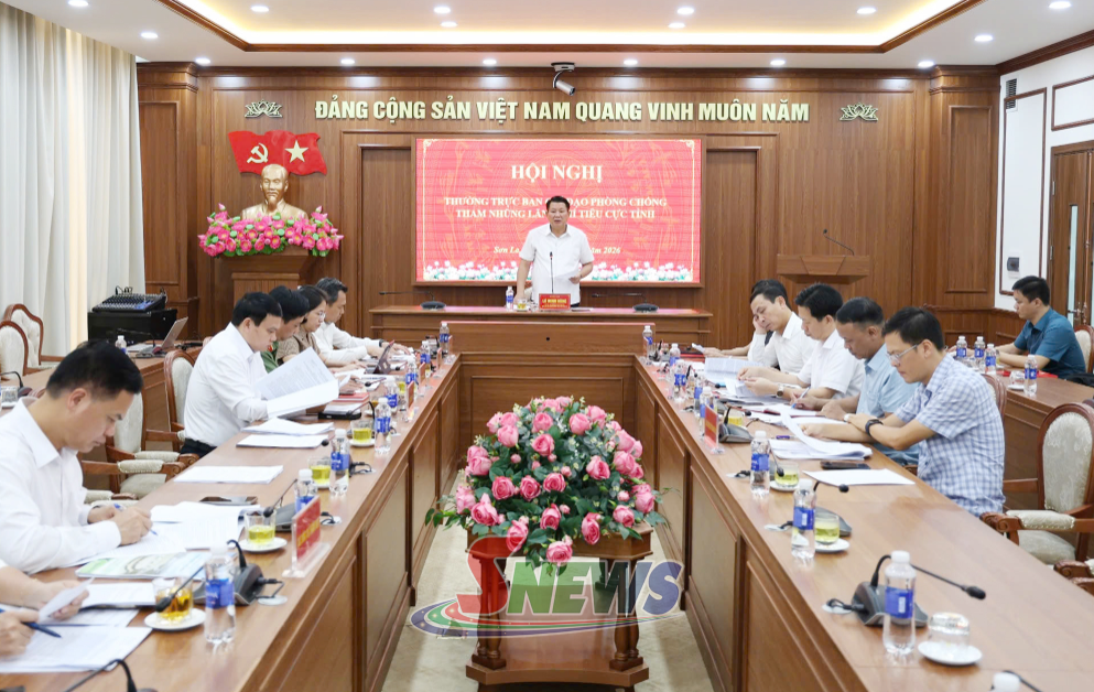  Họp Thường trực Ban Chỉ đạo phòng, chống tham nhũng, lãng phí, tiêu cực tỉnh  