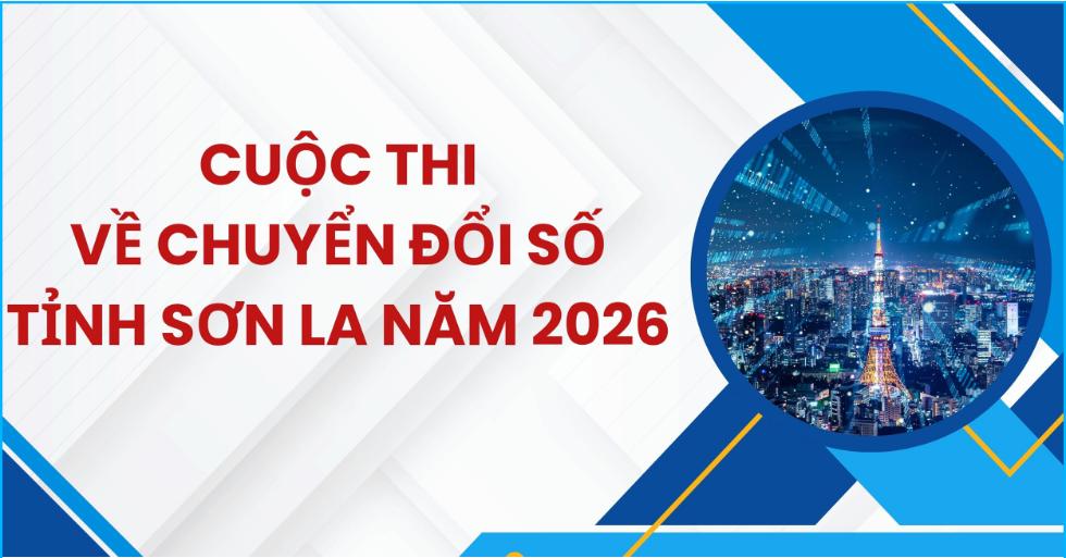  Cuộc thi về chuyển đổi số tỉnh Sơn La năm 2026  