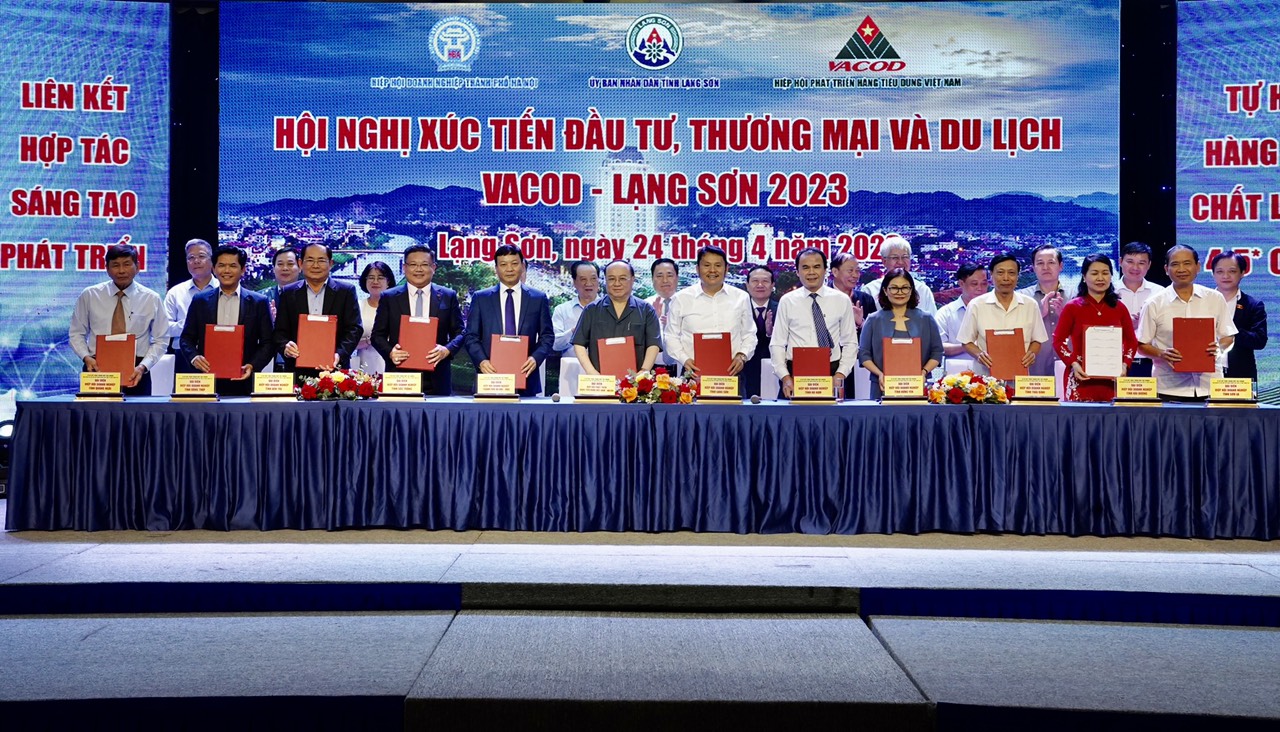 Hội nghị Xúc tiến Đầu tư, Thương mại và Du lịch VACOD - Lạng Sơn 2023: Thu hút nhiều nhà đầu tư