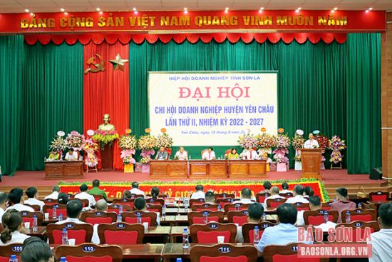 Đại hội Chi hội Doanh nghiệp huyện Yên Châu lần thứ II, nhiệm kỳ 2022-2027