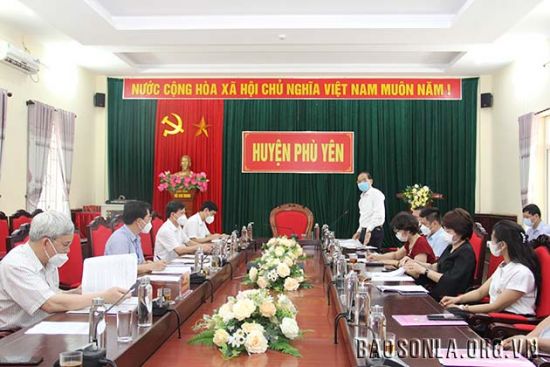 Hiệp hội Doanh nghiệp tỉnh làm việc với huyện Phù Yên