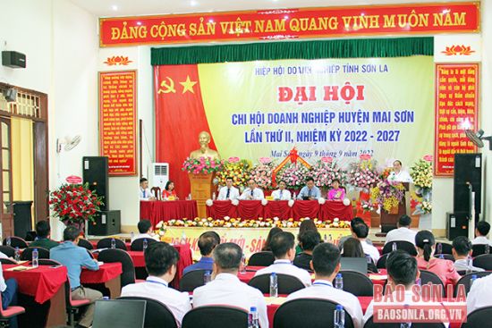 Đại hội Chi hội Doanh nghiệp huyện Mai Sơn lần thứ II