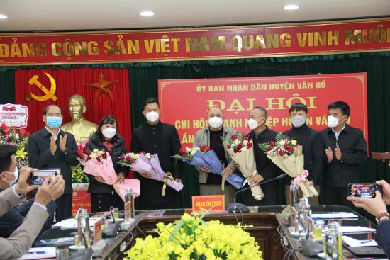 Đại hội Chi hội Doanh nghiệp huyện Vân Hồ lần thứ nhất, nhiệm kỳ 2021-2026